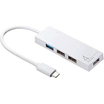 USBType-Cコネクタ搭載USBハブ（PD対応） ホワイト Amazon.co.jp: サンワサプライ USB Type-C コンボハブ(4ポート